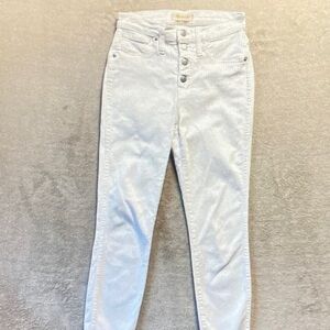 Stylish White High-Waisted Women's Jeans